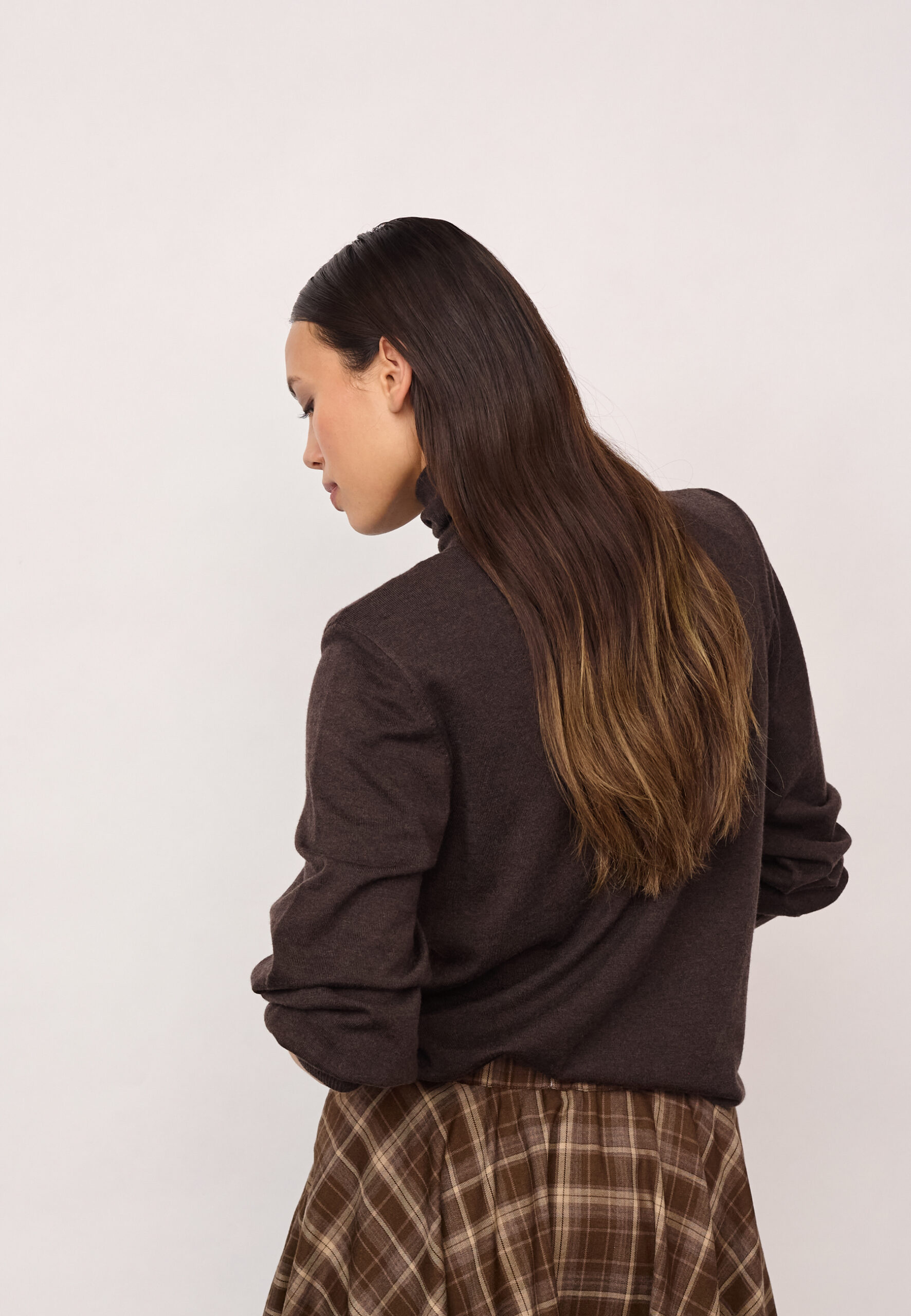 CoryCC Padded Roll-Neck Knit
