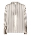 Helly Button Stripe Blouse