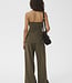 Stacy pleat corsage top