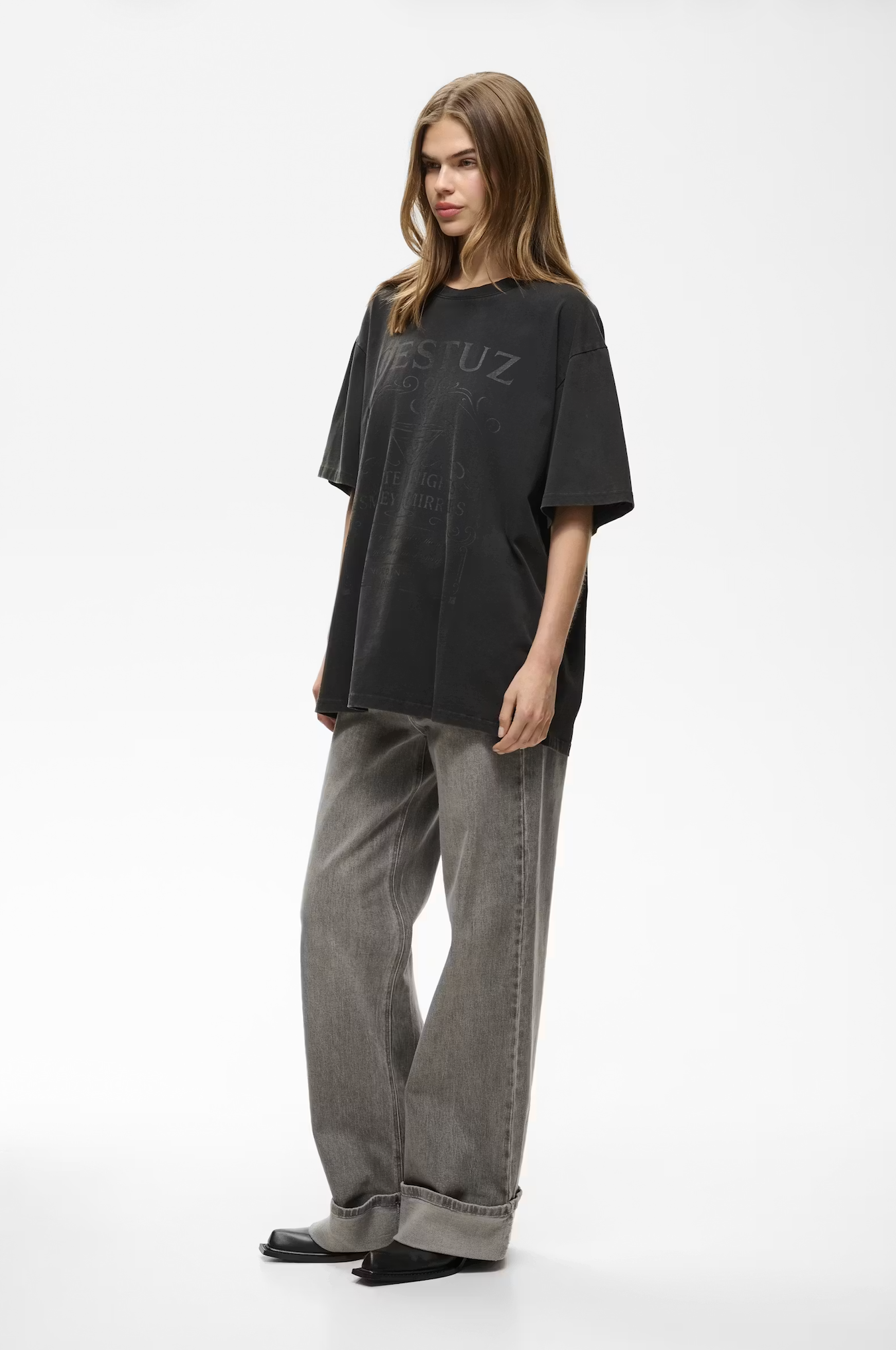 Sara HW wide jeans
