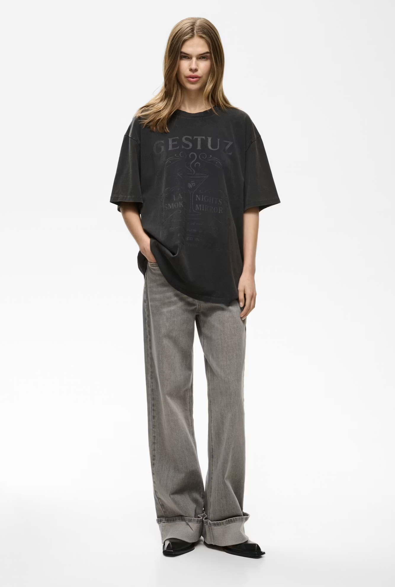 Sara HW wide jeans