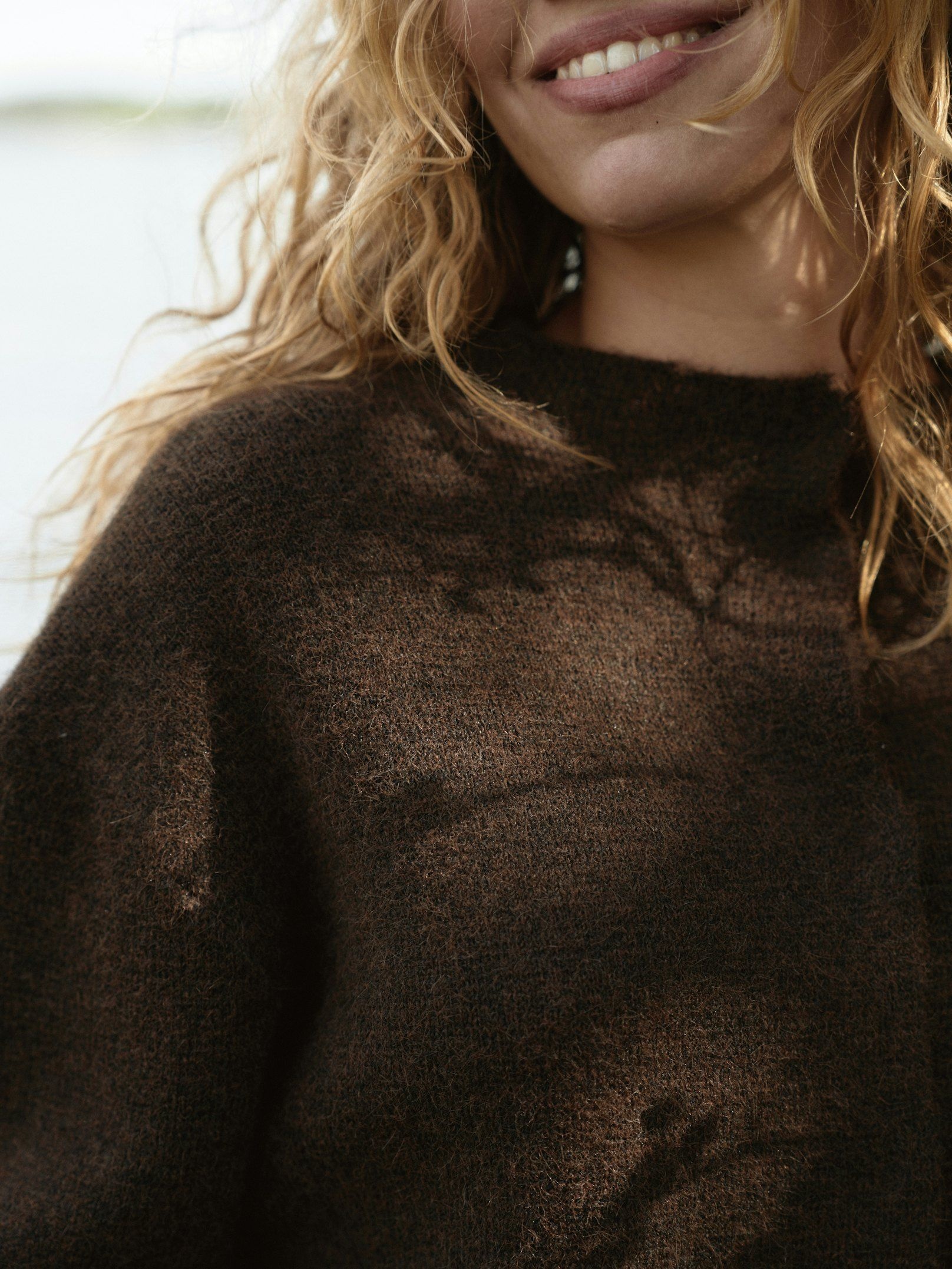 Dione Fluffy Knit Cardigan