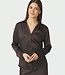 Hazelle Drapy Satin Shirt