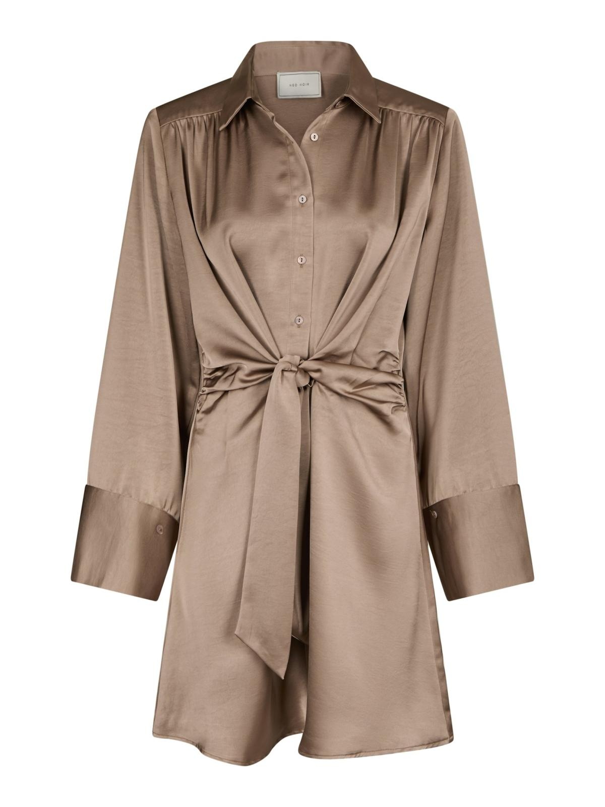 Biria Heavy Sateen Dress