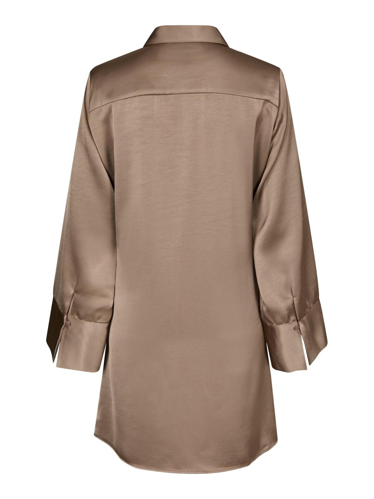 Biria Heavy Sateen Dress