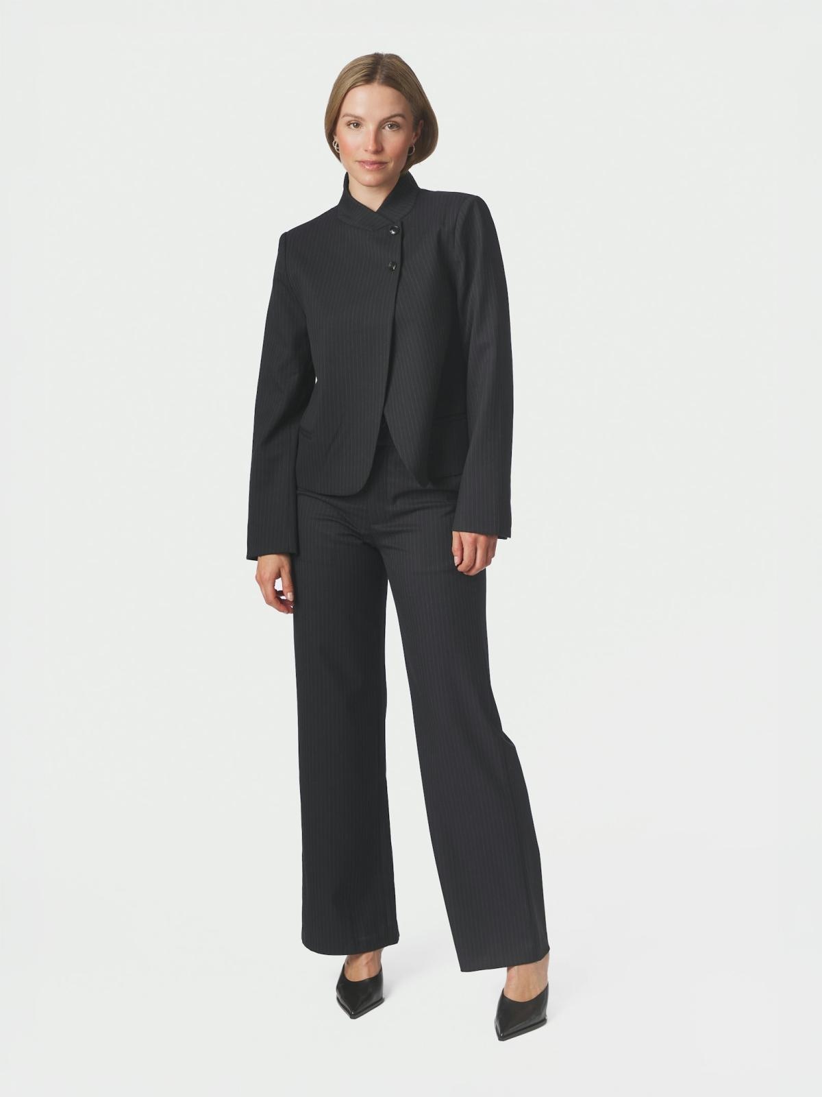 Neo Noir Nathalie Slim Pinstripe Pants