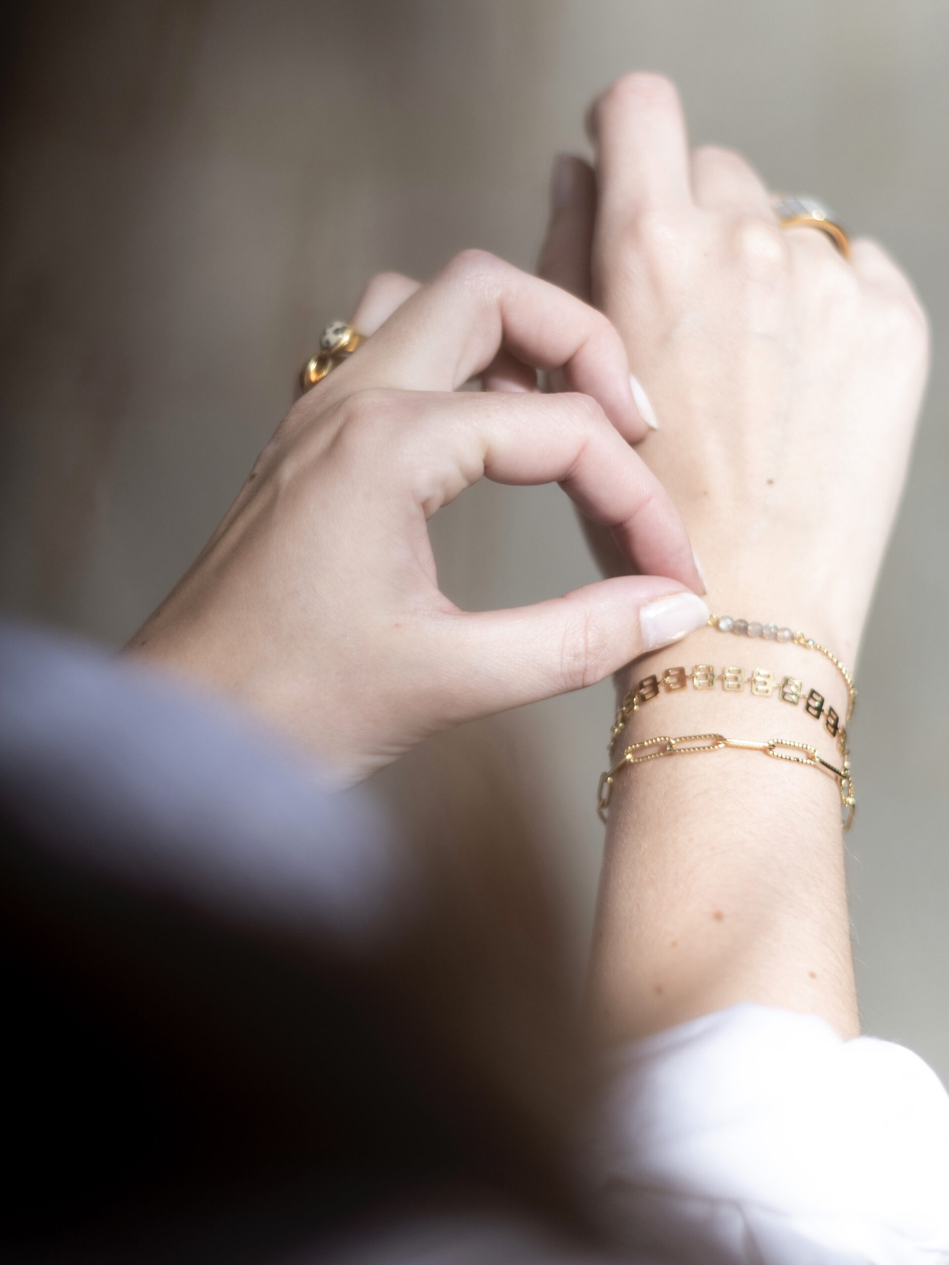 Schakelarmband "twisted"