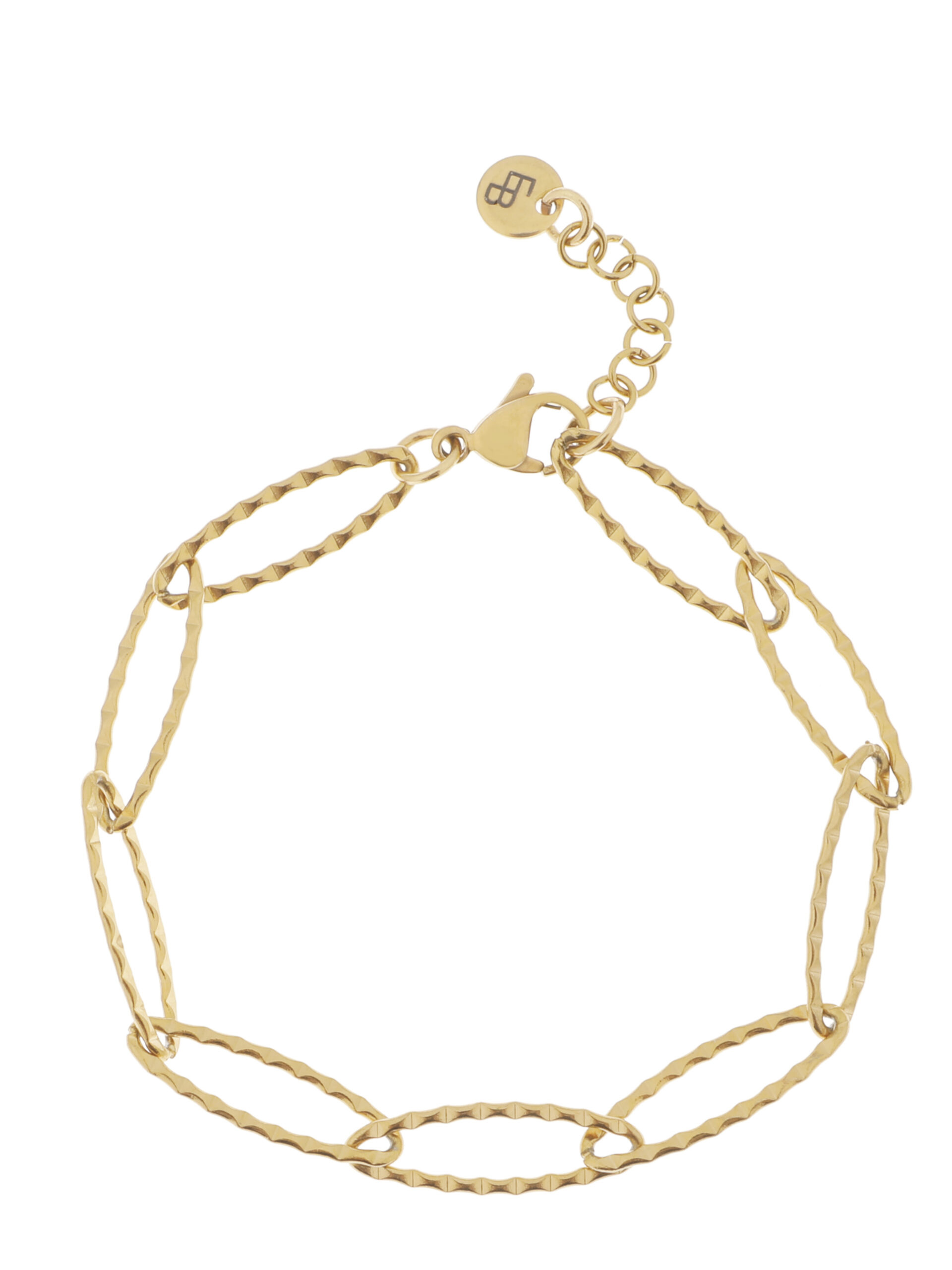 Schakelarmband "twisted"