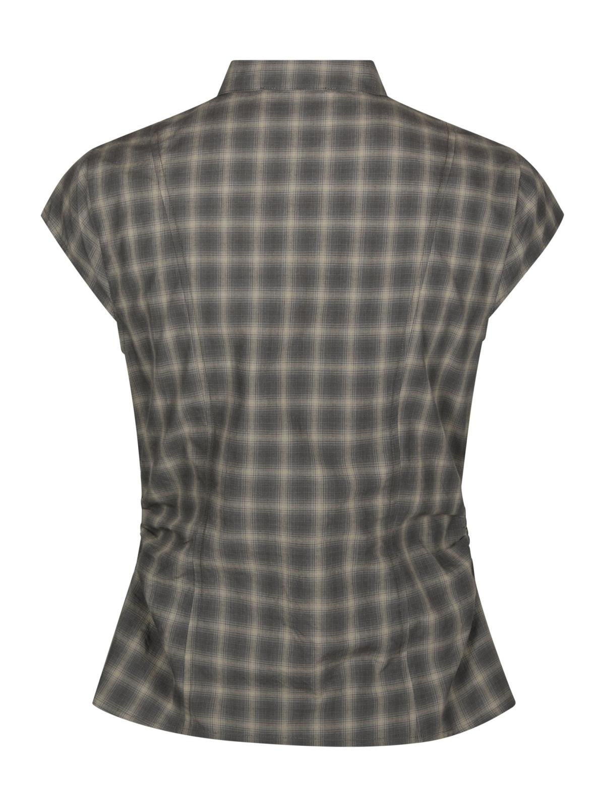 Pascale Checked Blouse