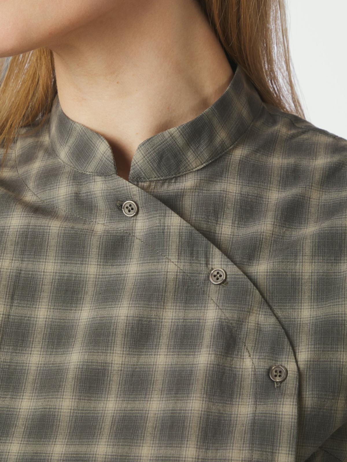 Pascale Checked Blouse