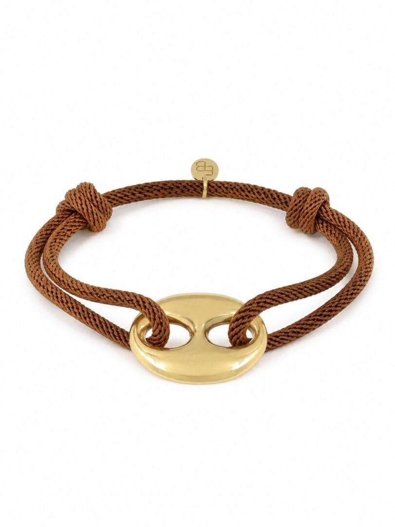 Ellen Beekmans Armband met opengewerkte bedel