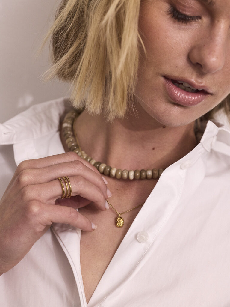 Gemstone ketting