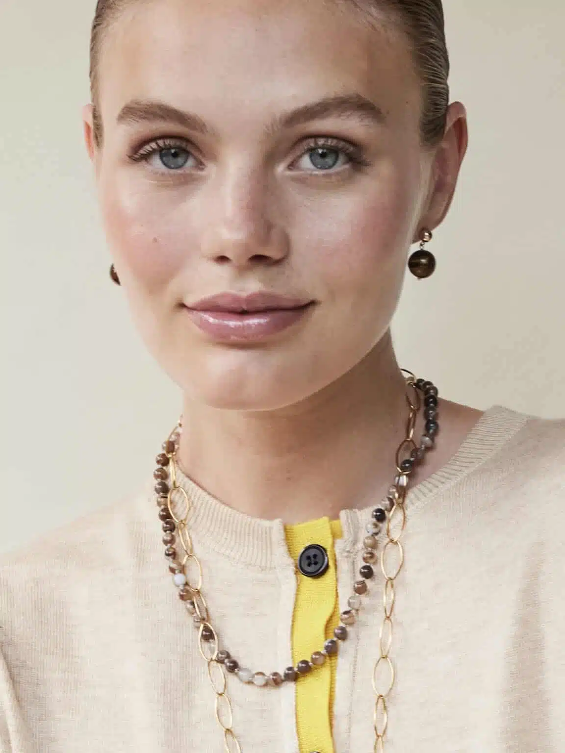 Fijne gemstone ketting