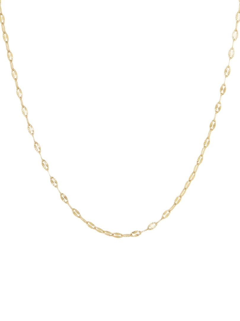 Ellen Beekmans Korte fijne choker ketting met patroon