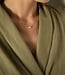 Fijne ketting met 3 pareltjes
