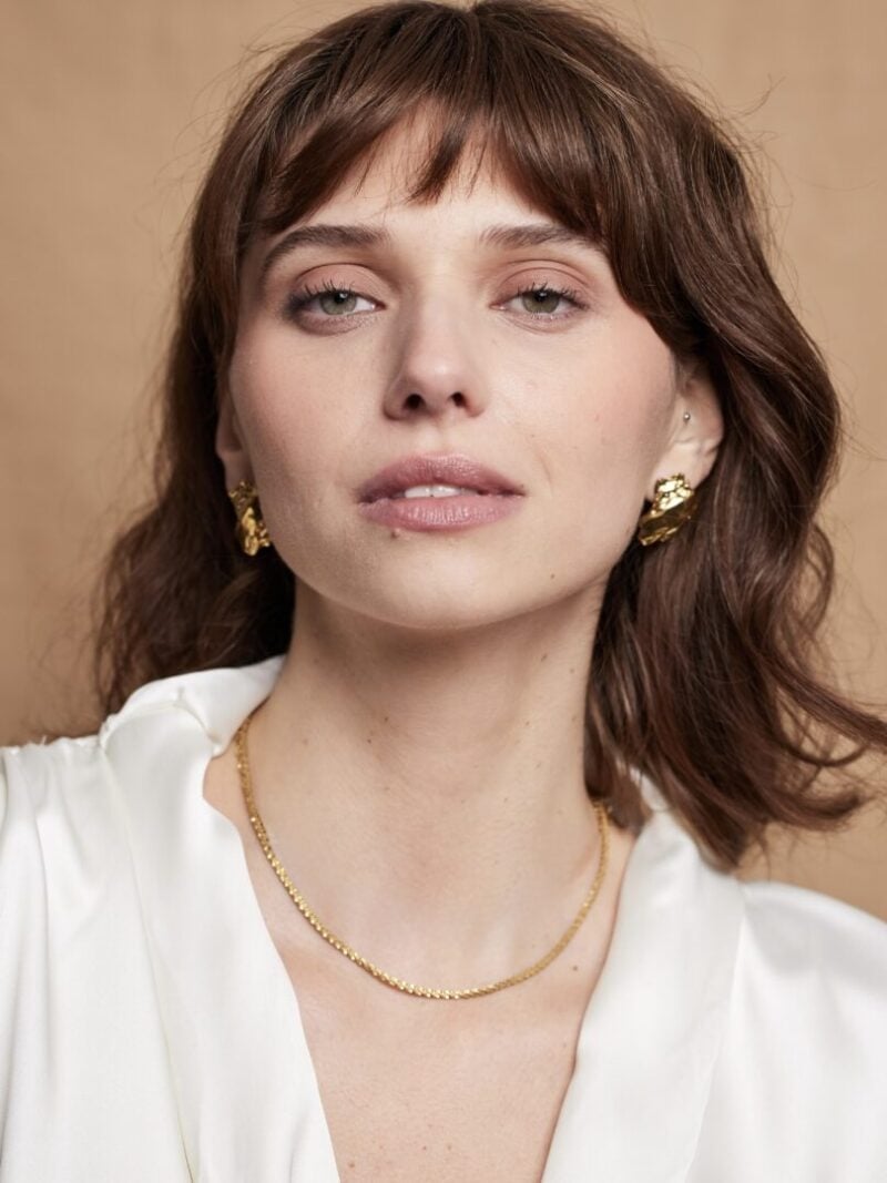 Ellen Beekmans Fijne bewerkte korte ketting