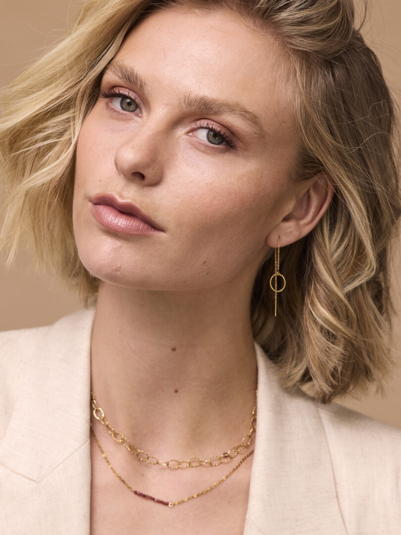 Ketting met fijne bewerkte schakel