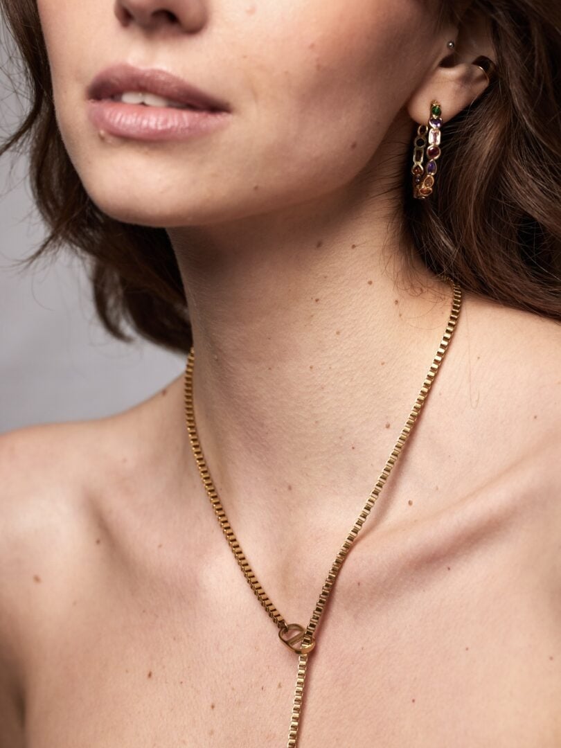 Ellen Beekmans Minimalistische doorhaalketting
