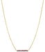 Petite gemstone ketting