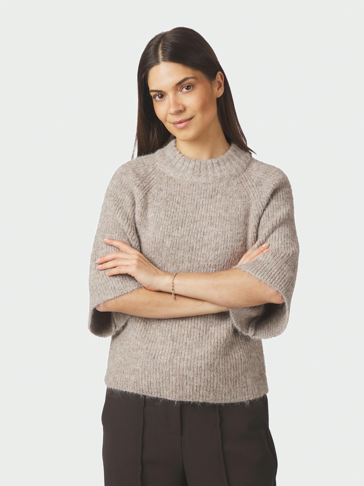 Bandi Fluffy Knit Blouse