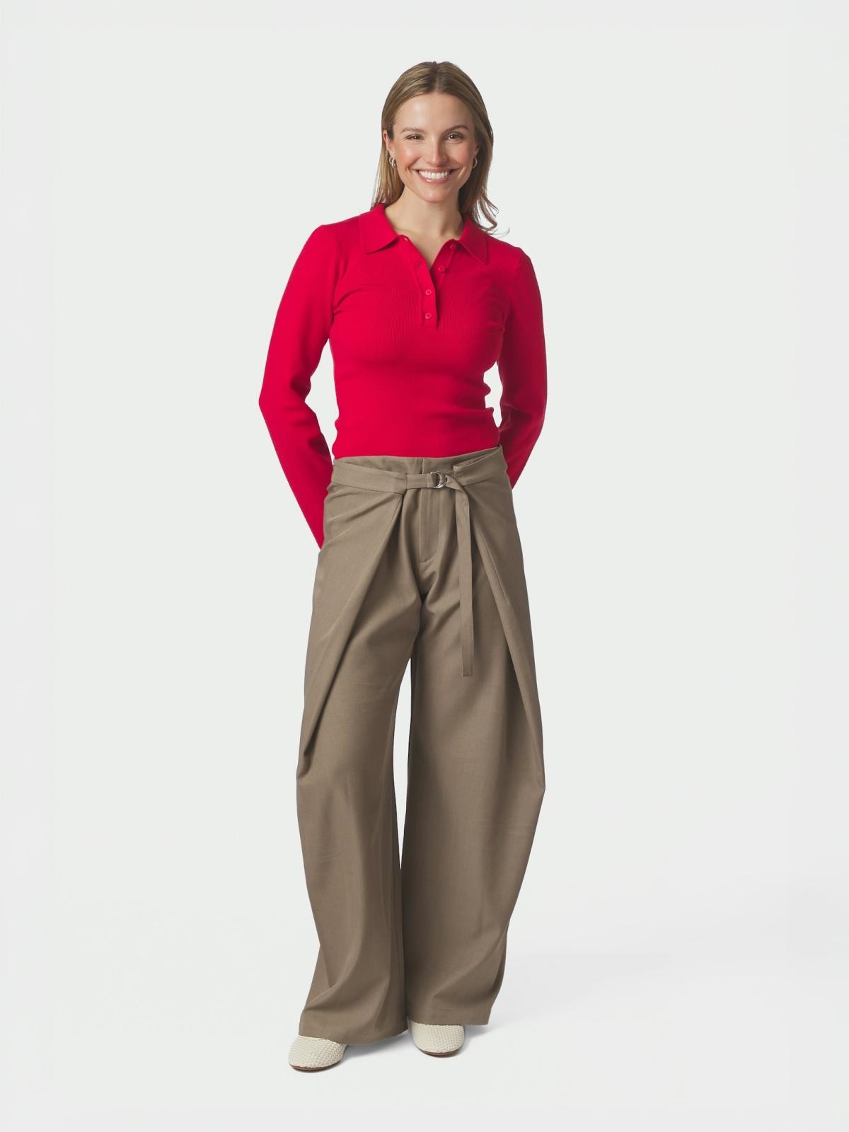 Neo Noir Zanya Structure Pants