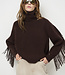 Siega cut-out fringe sweater