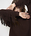 Siega cut-out fringe sweater