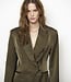 Rush tailored bold satin blazer