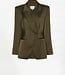 Rush tailored bold satin blazer