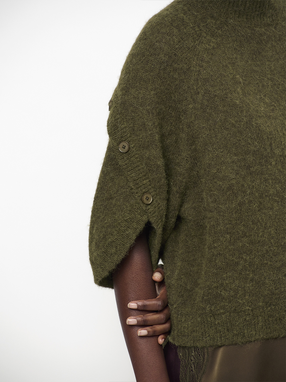 Mahani cape sweater