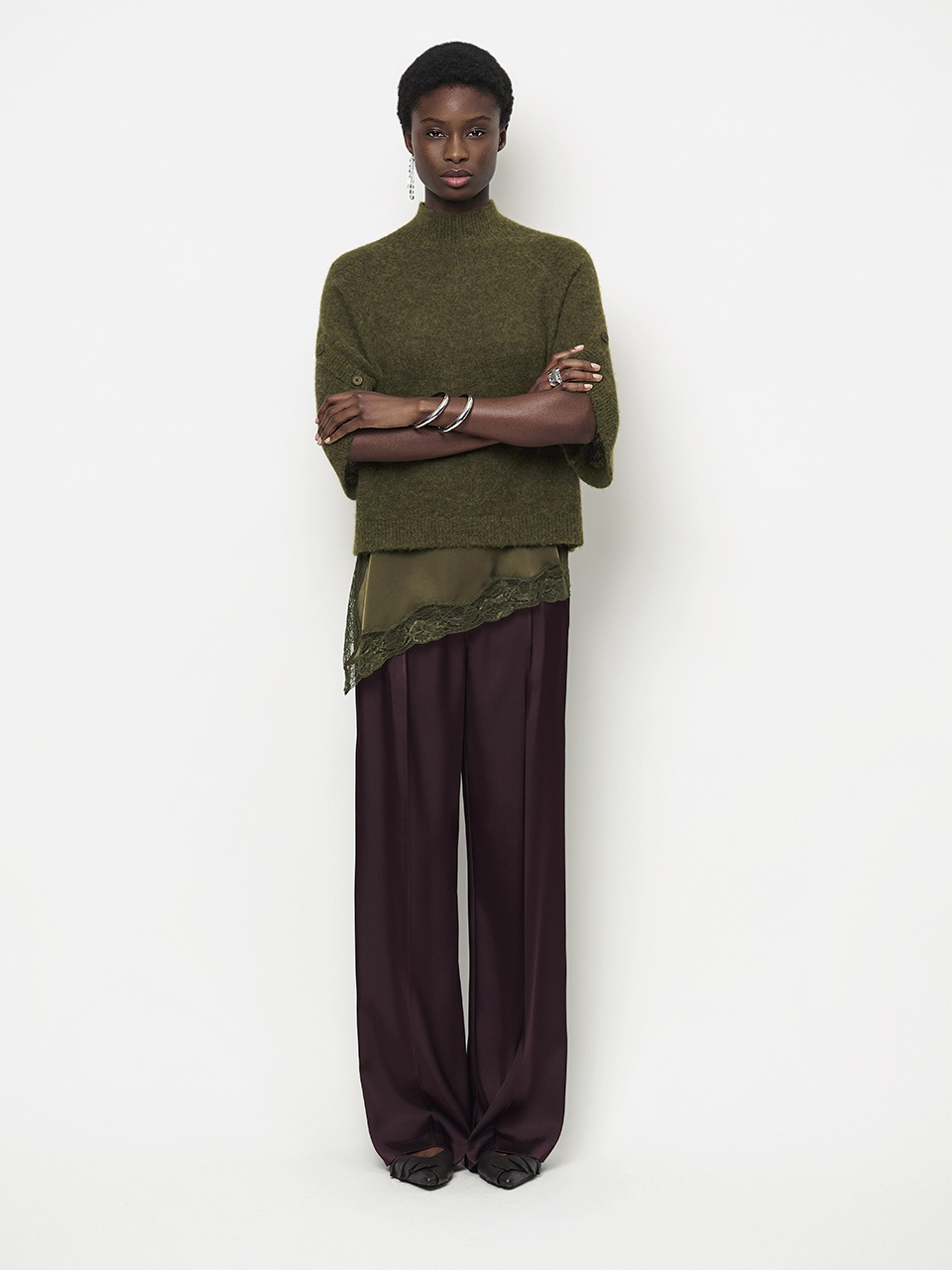 Mahani cape sweater