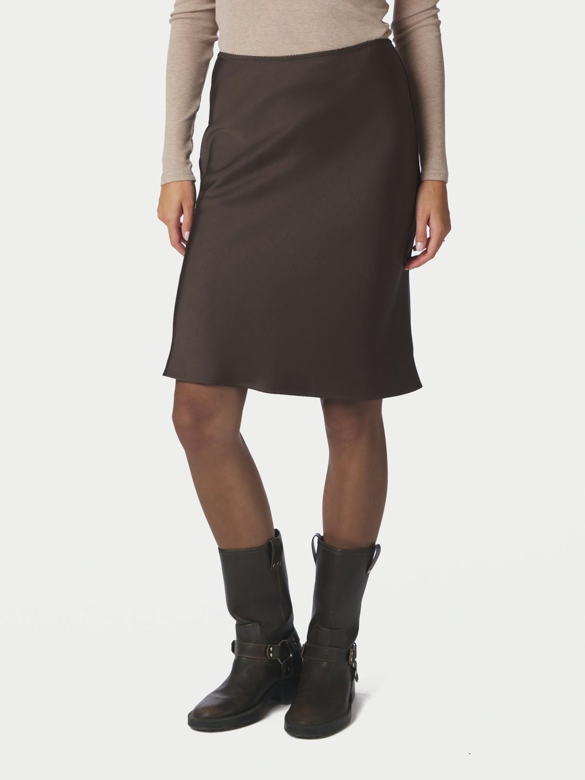Mindie Hevy sateen skirt