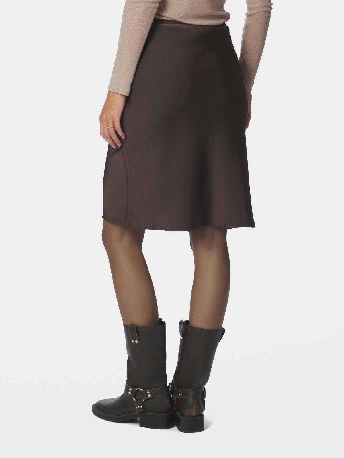 Mindie Hevy sateen skirt