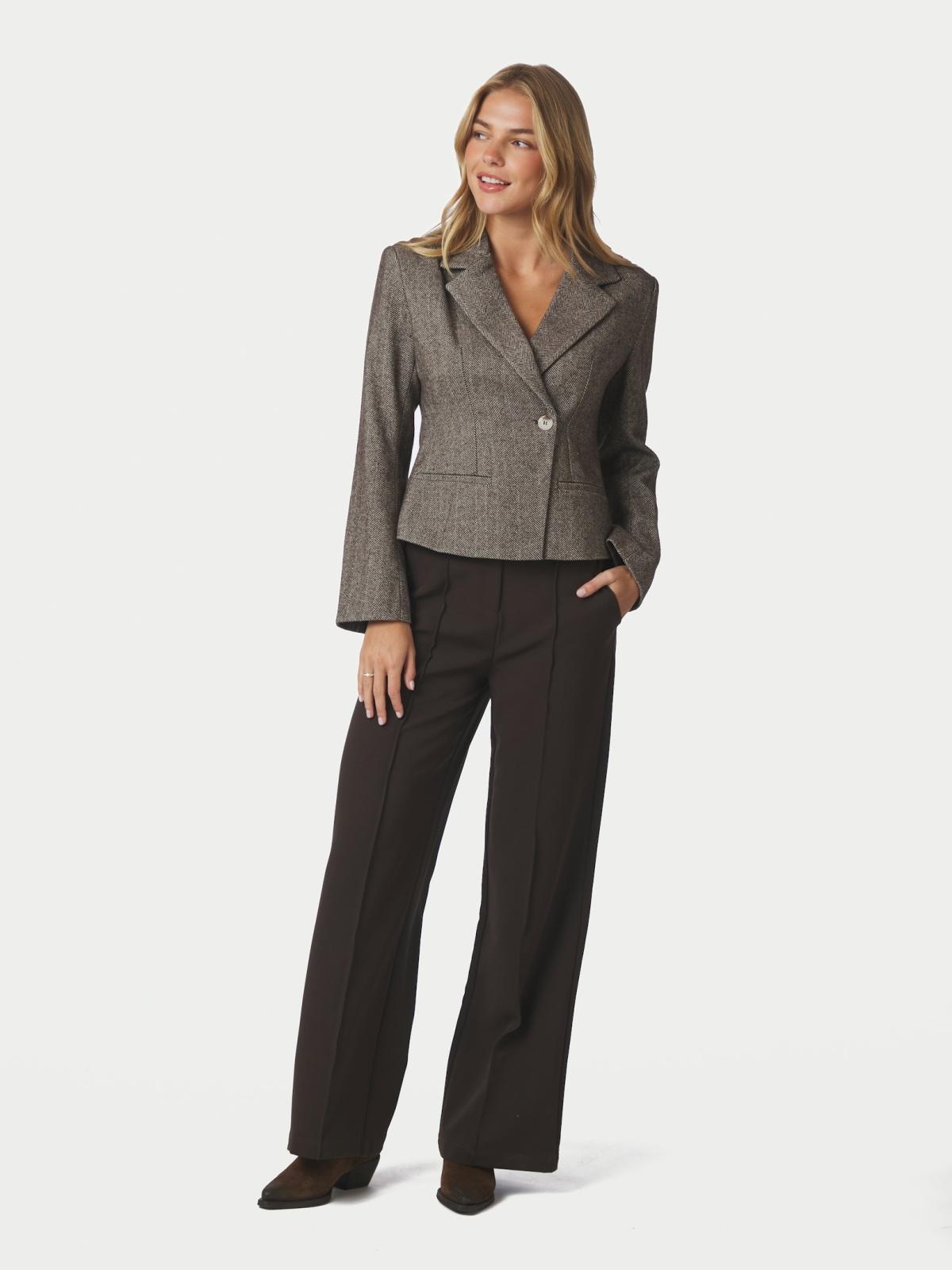 Valia Herringbone S Blazer