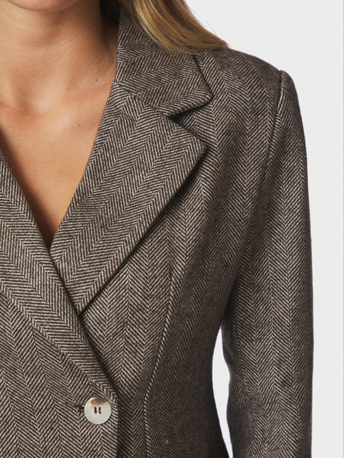 Valia Herringbone S Blazer