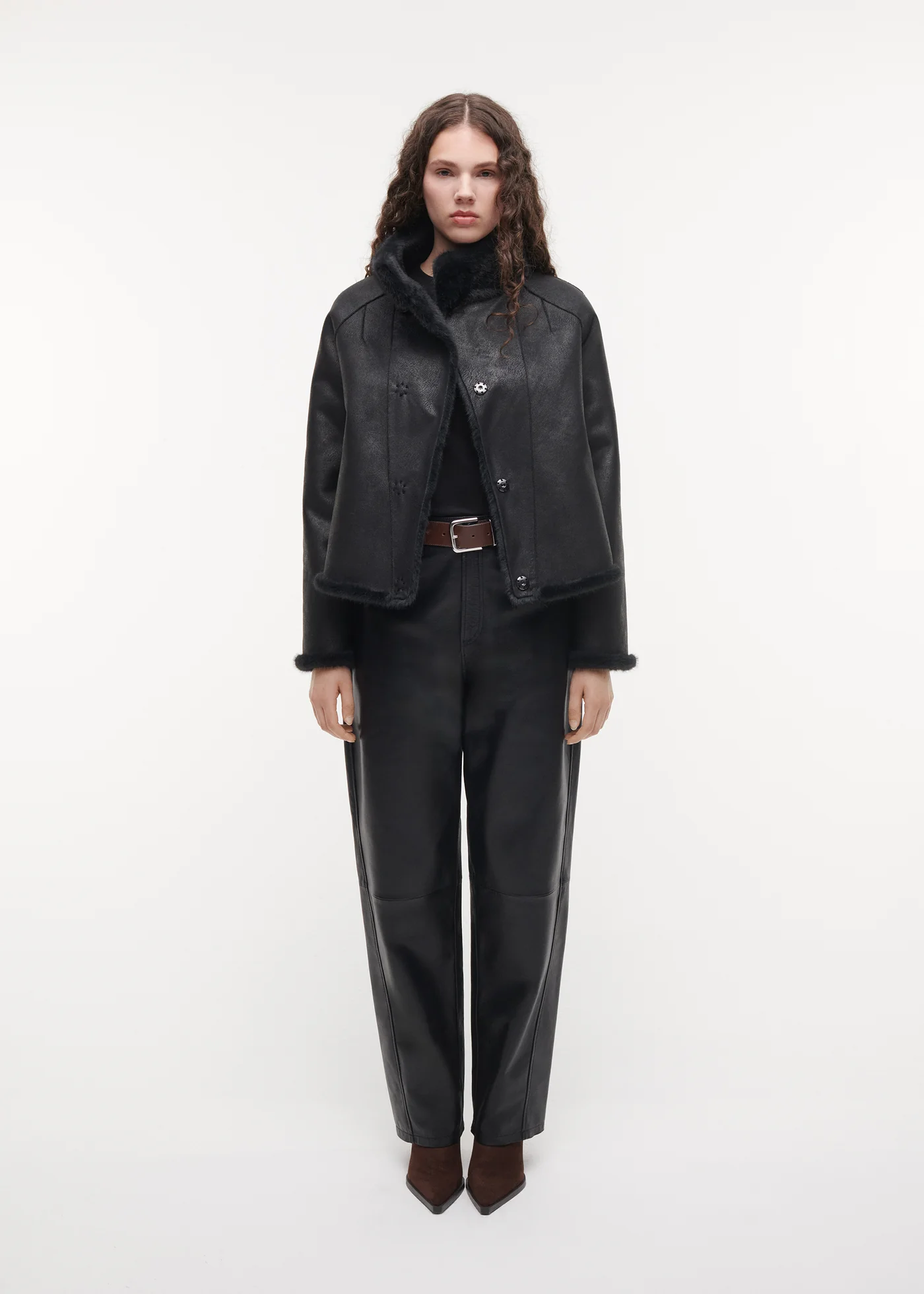 Mallow Faux Mink jacket