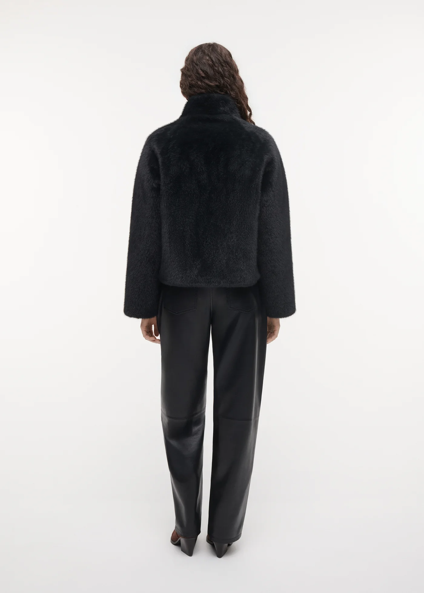 Mallow Faux Mink jacket