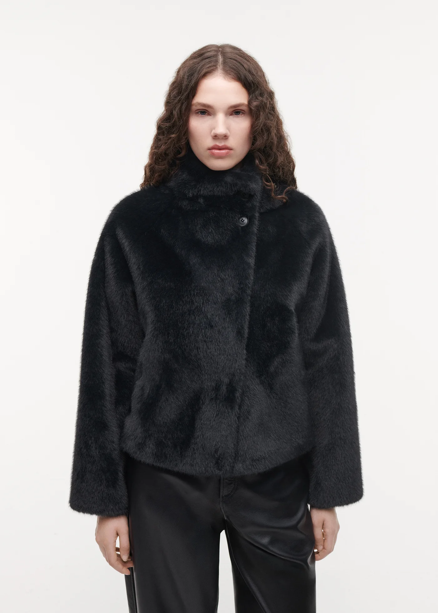 Mallow Faux Mink jacket
