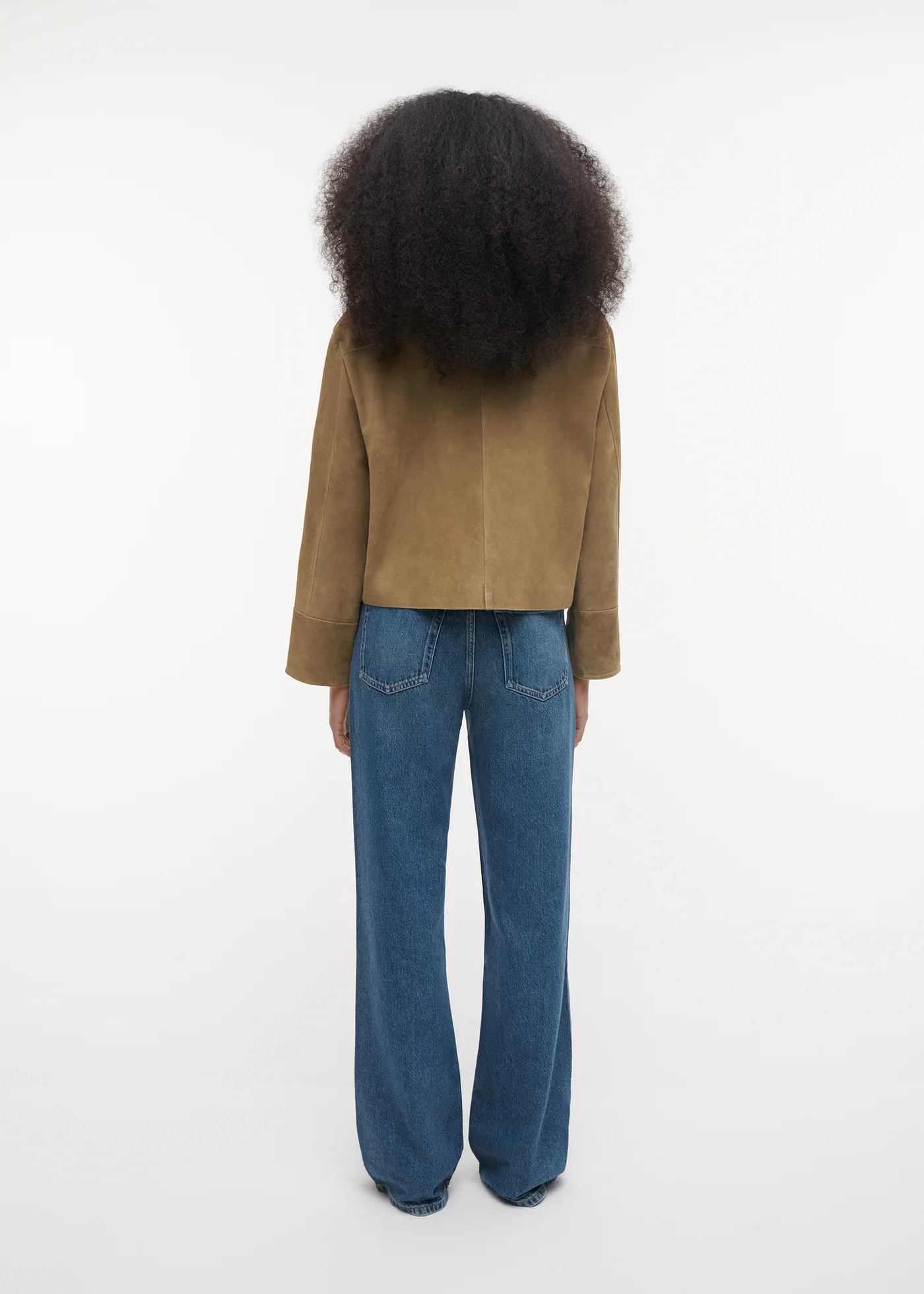 Elaine Goat Suede jacket