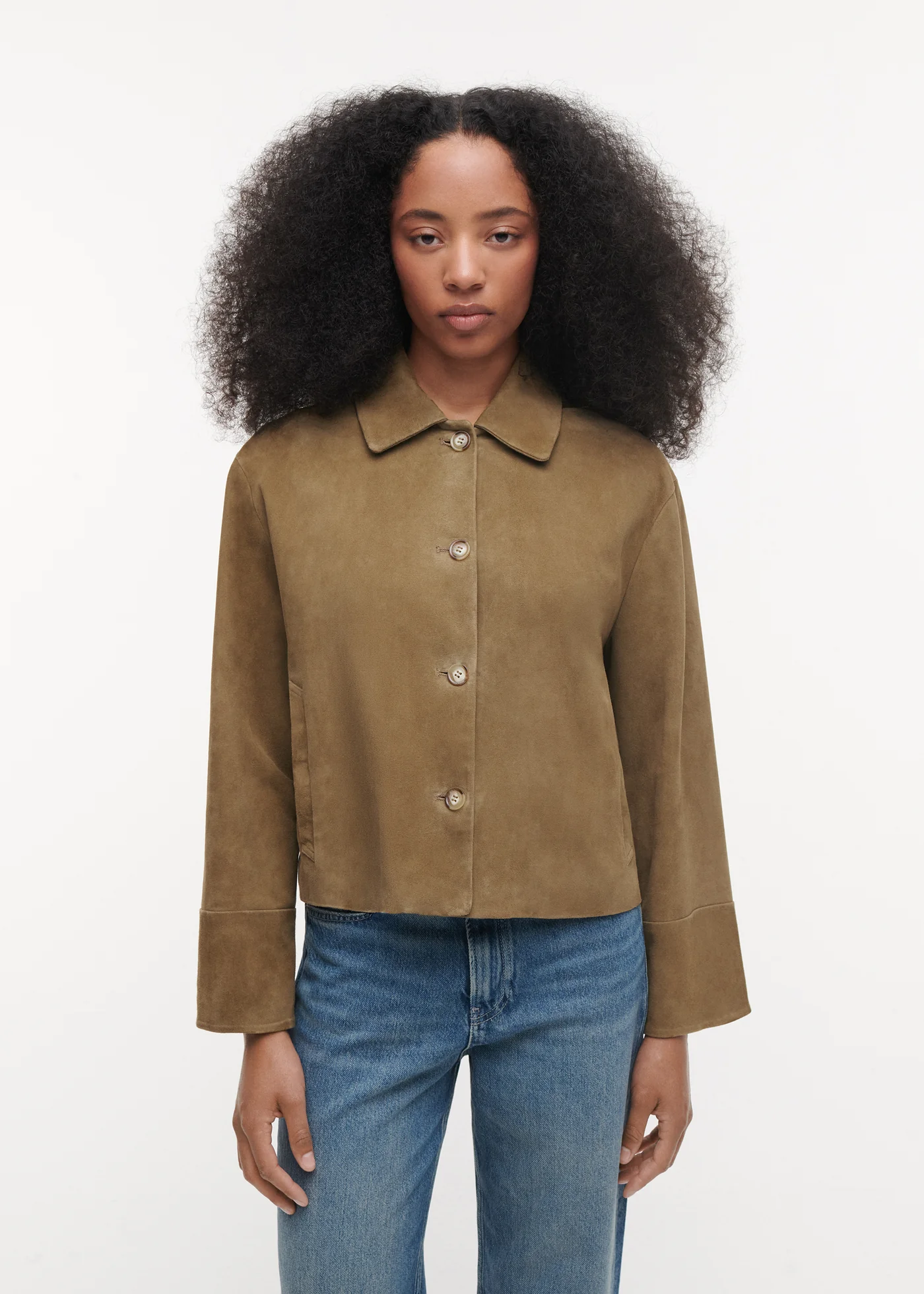 Elaine Goat Suede jacket