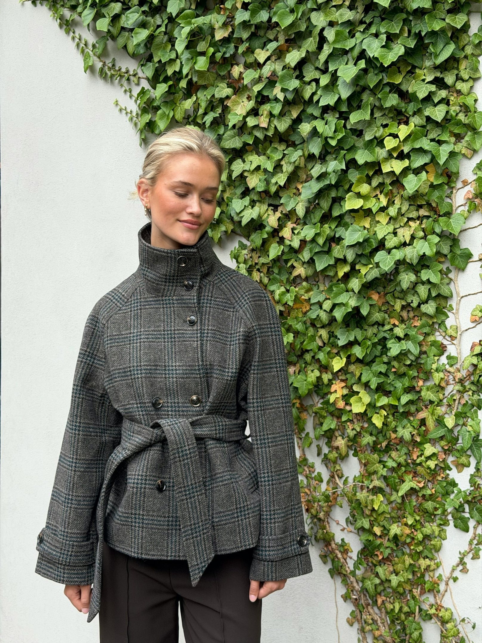 Neo Noir Munet Check Jacket