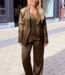 Jules bold satin smart pants