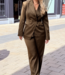 Jules bold satin smart pants