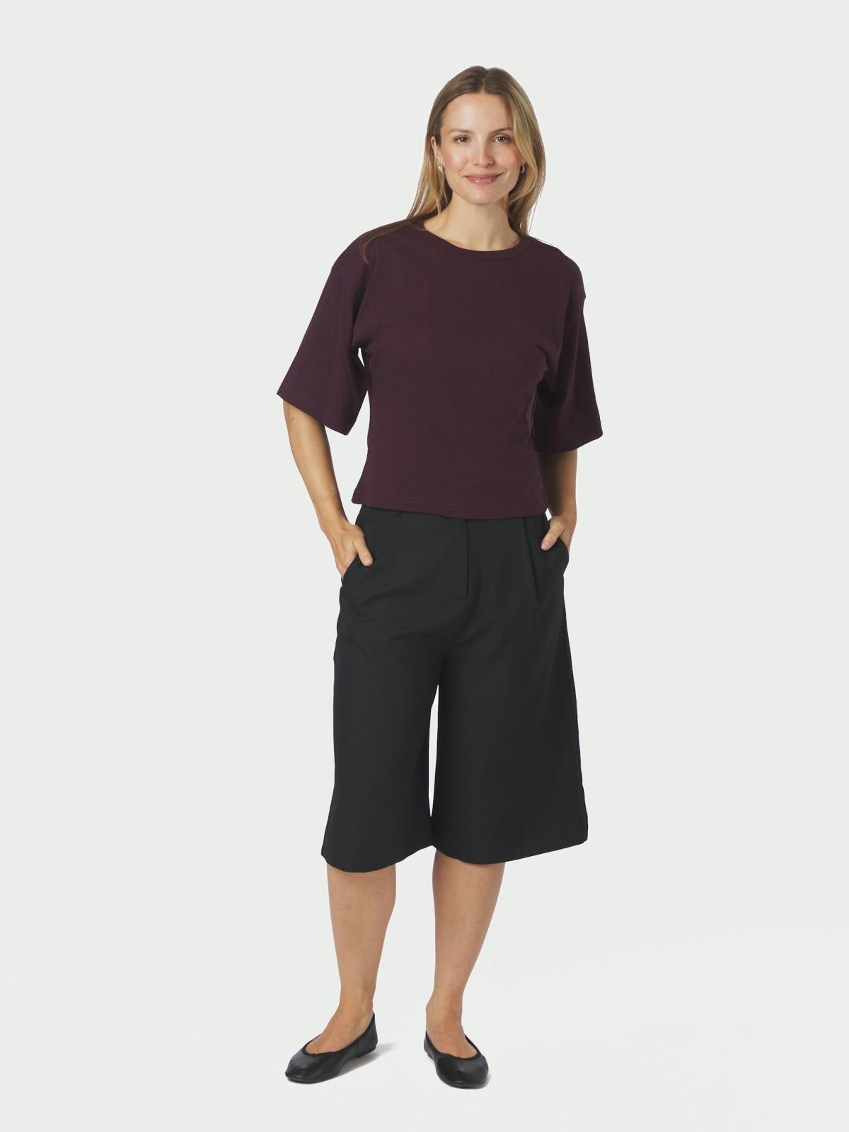 Rima Solid Shorts Black
