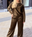 Leiva bold satin button detail top