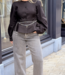 Sara HW wide jeans