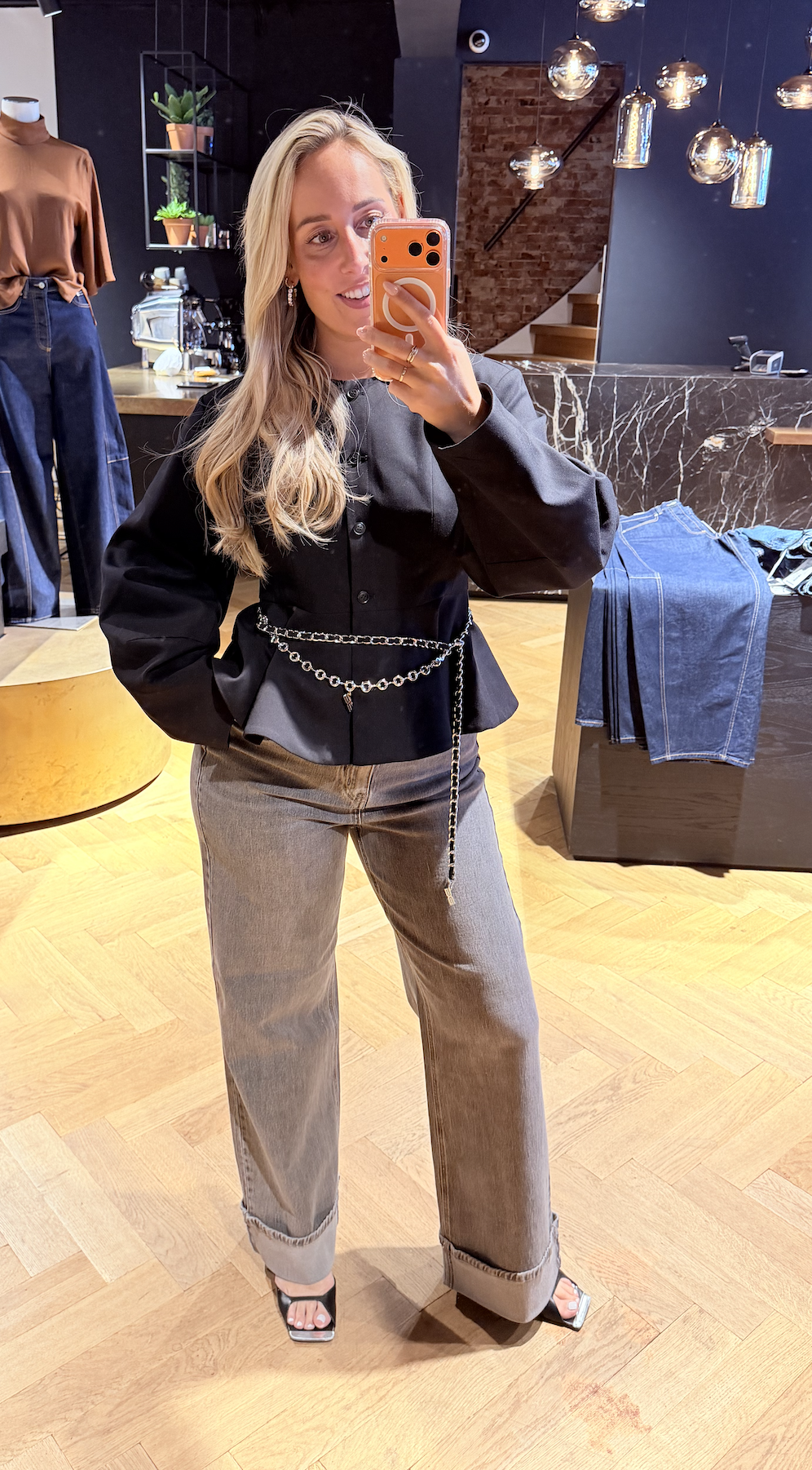 Sara HW wide jeans