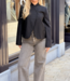 Tiria Slim Pinstripe Blazer