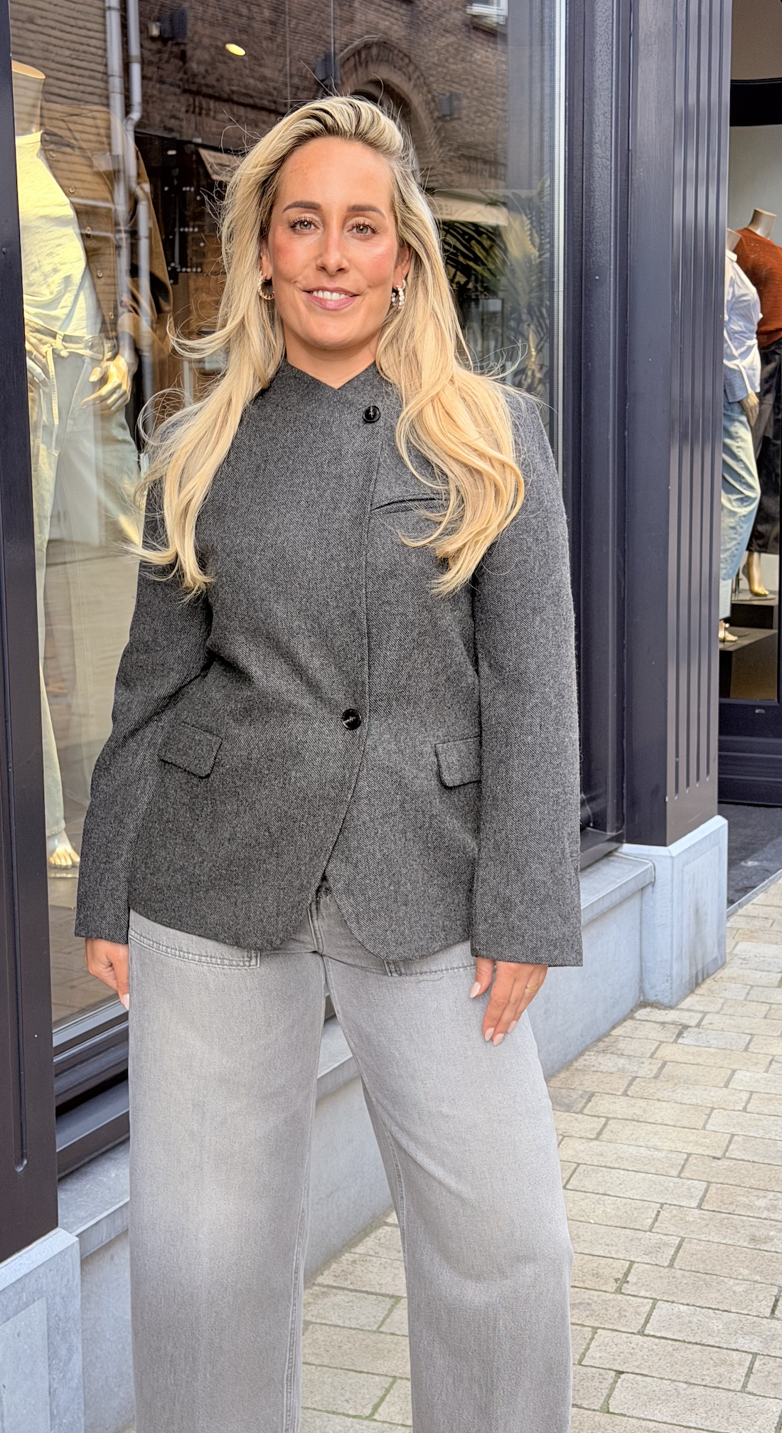 Nerine Structure Twill Blazer