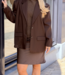 Mindie Hevy sateen skirt